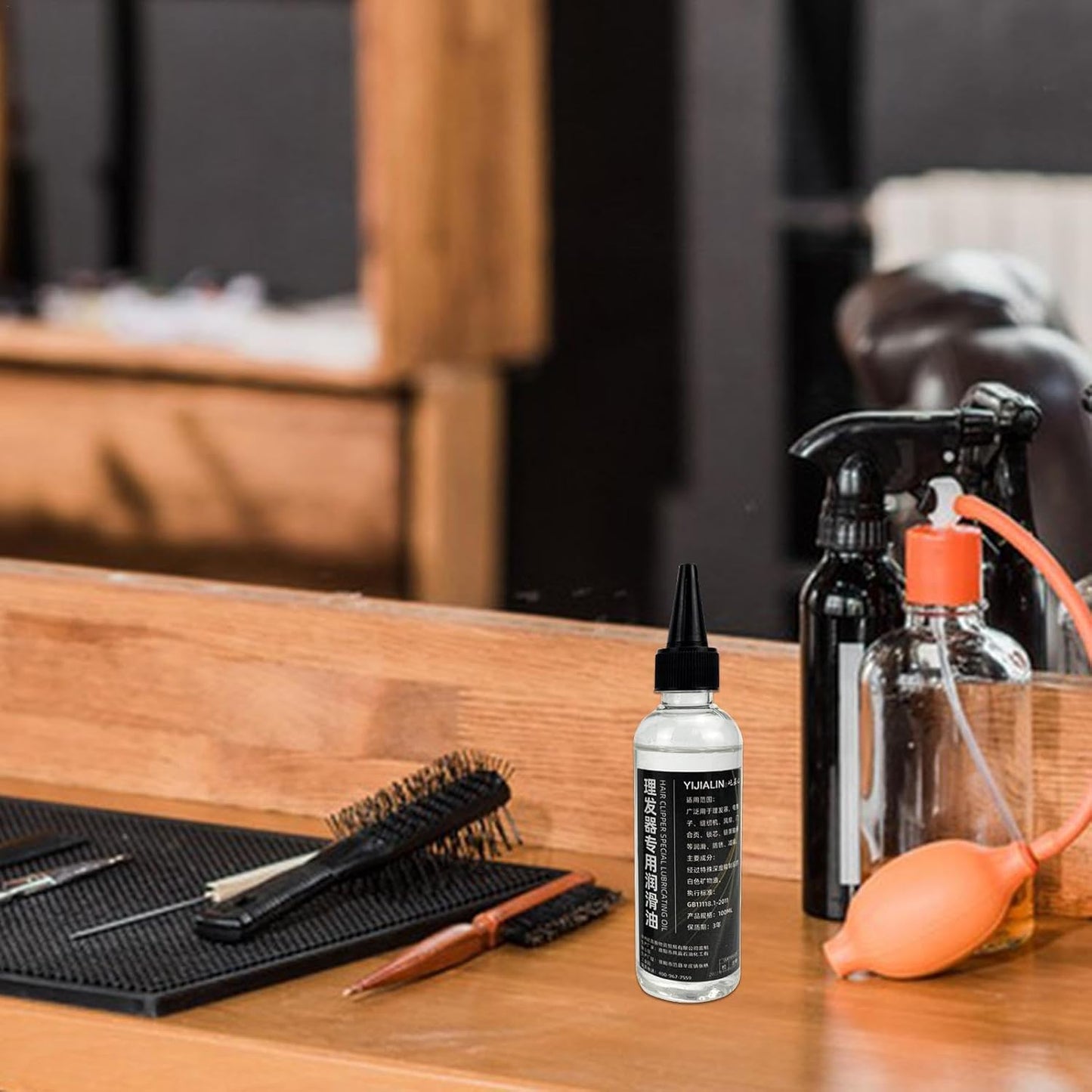 Huile Lubrifiante Pour Tondeuse À Cheveux,Huile Pour Tondeuses Et Tondeuses | Lubrifiant À L'Huile Pour Rasoir Électrique 100 Ml - Le Lubrifiant À L’Huile De Rasoir Électrique Assure Un